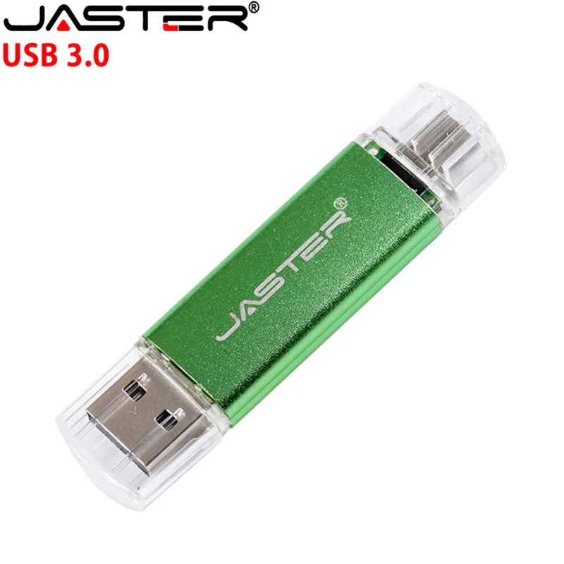 JASTER Высокоскоростной USB 3,0 OTG USB флэш-накопитель для смартфонов/планшетов/ПК Пользовательский логотип ручка-накопитель USB флешка U диск внешний накопитель
