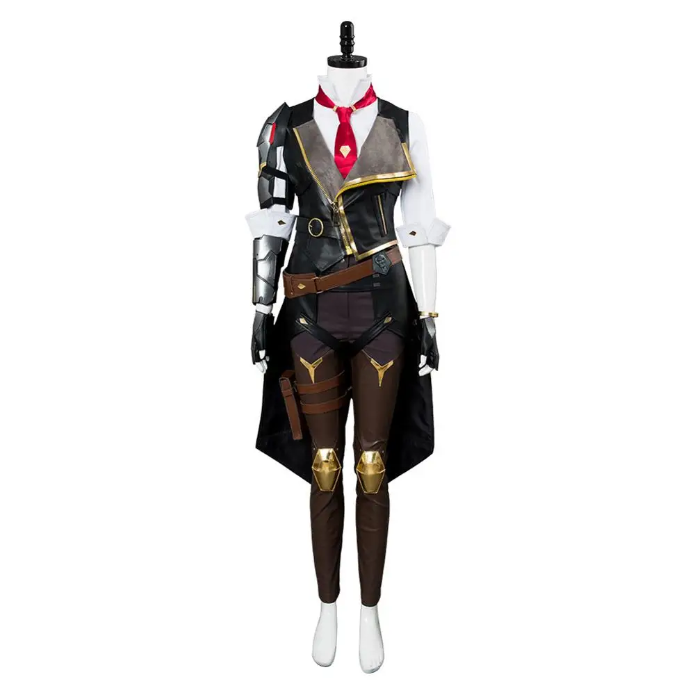 Costume Only Полный костюм OW Эш Косплей шапка-скафандр Елизаветы Каледонии Эш костюм парик обувь наряд костюм для взрослых женщин на Хеллоуин карнавальный костюм - Цвет: Costume Only