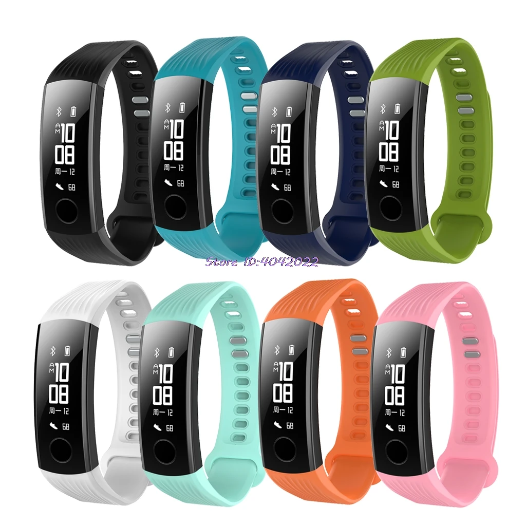 

Sports Silicone Bracelet Strap Wristband For Huawei Honor 3 Smart Watch Band