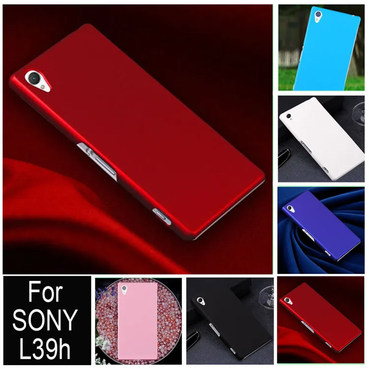 Для Sony Xperia Z1 L39H C6902 C6903 C6906 матовый Резина Матовая Жесткий чехол для телефона капот