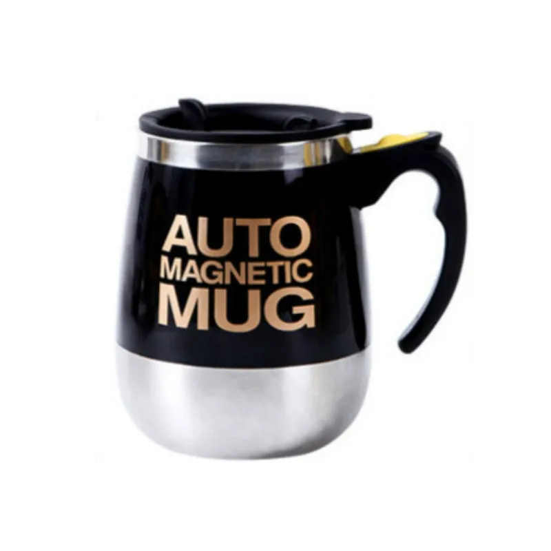 

Stainless steel magnetized mixing cup multi-function Creative milk coffee cups anti-scalding Multi-color magnetized water