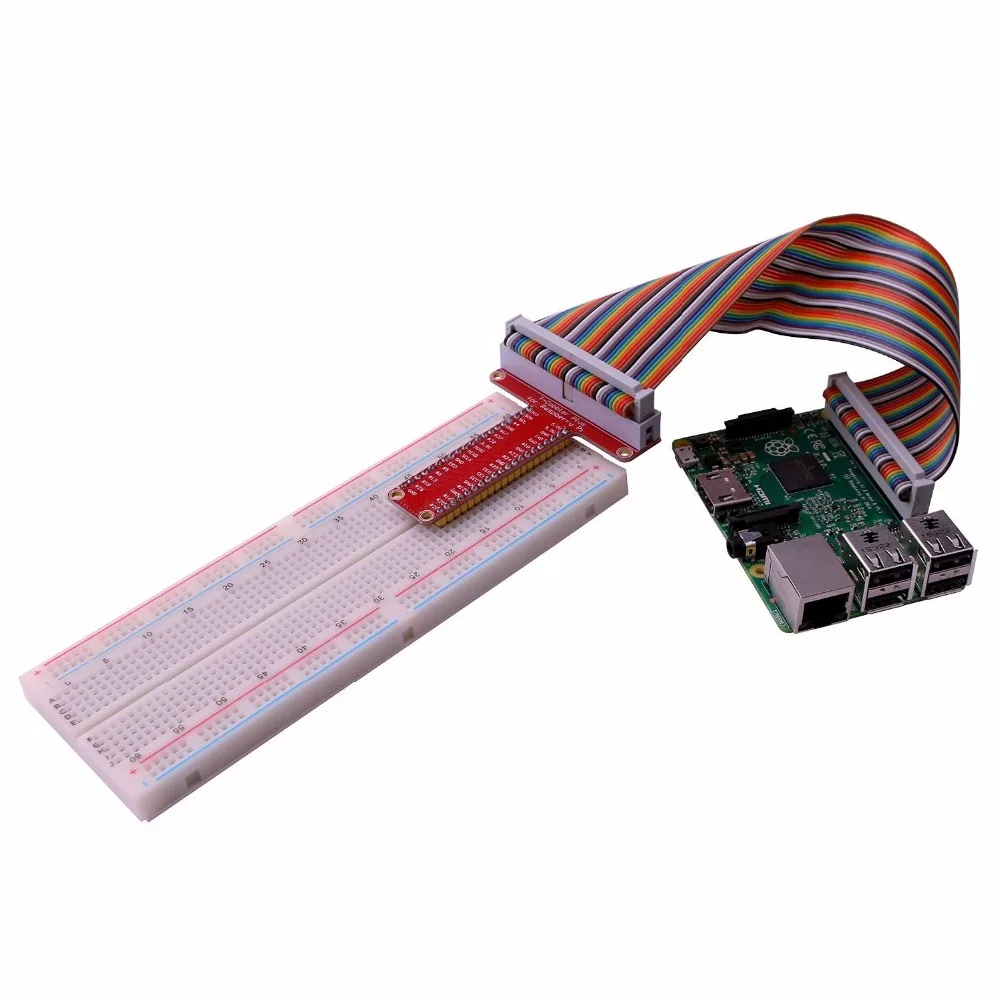 OSOYOO 2016 The Lastest Raspberry Pi 3 Internet Of Things IOT Complete Starter Kit with RPi3 Model B Board (23 items)