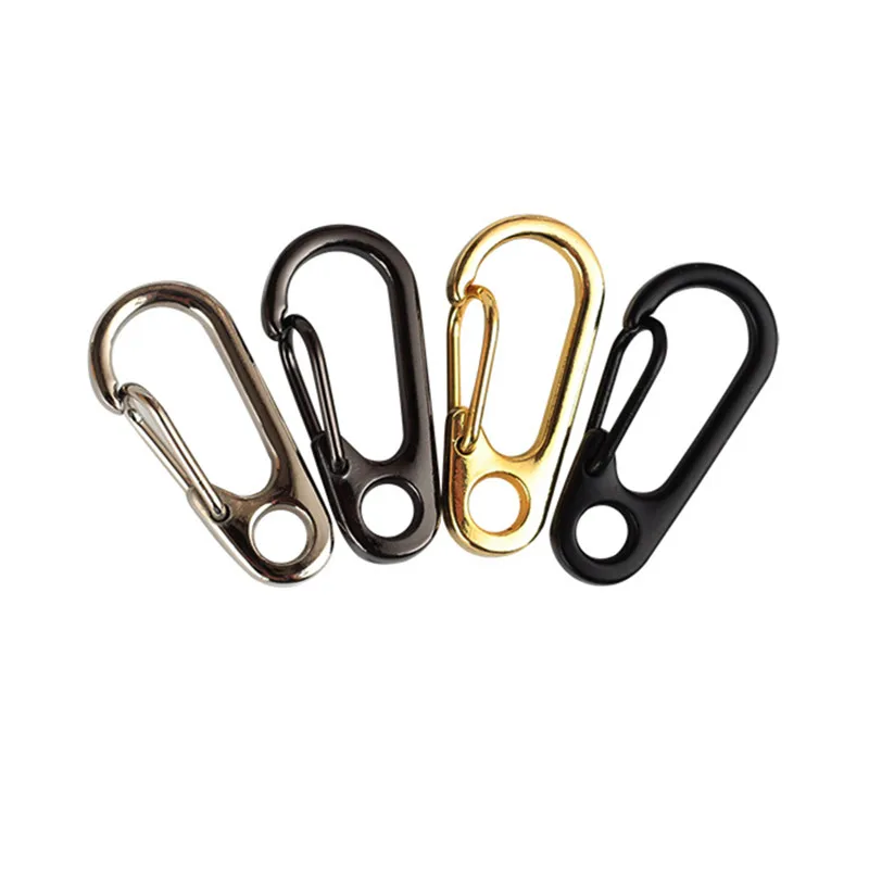 10 Pcs/Lot Hanging Mini Carabiners Buckles Hooks Clip Karabiner Metal