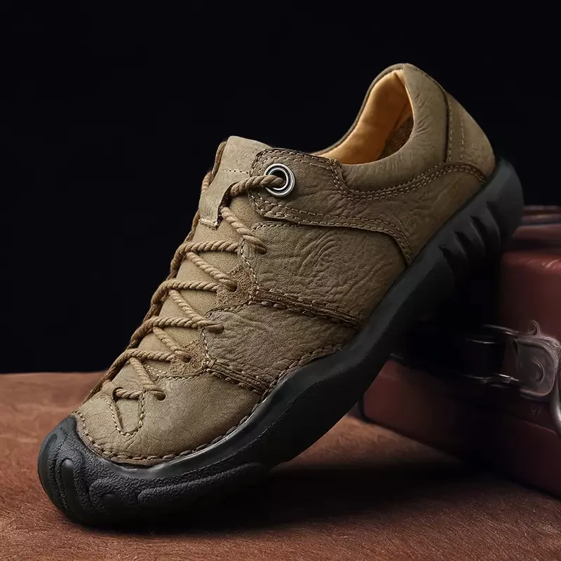 Skup QZHSMY alpinizm wędrówka na świeżym powietrzu buty męskie buty trekkingowe 2018 sportowe buty sportowe męski czarny jesień Zapatos Hombre