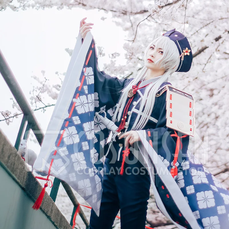Touken Ranbu Hakusan Yoshimitsu Косплей Костюм ONSEN полный комплект Горячая Новинка|Игровые
