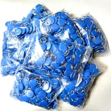 100 шт. 125 кГц RFID Метка близость Брелоки Кольцо контроля доступа карты 4 цвета для контроля доступа время карты случайный цвет