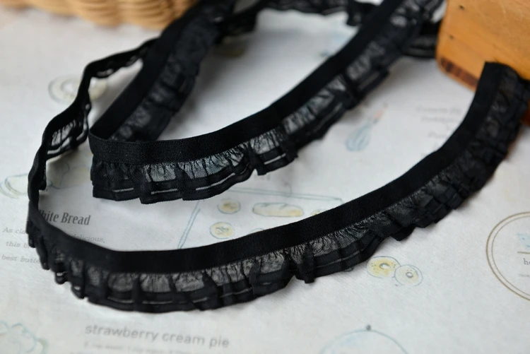 Кружева эластичные марлевые рюшами Кружева DIY аксессуары для одежды