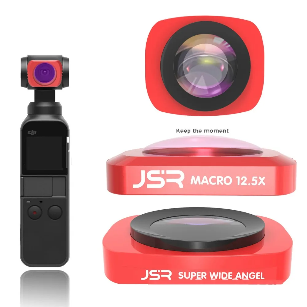 

OSMO Pocket Optical Super Wide Angle Lens Macro Lenses for DJI Osmo Pocket Handheld Camera Gimbal Telescope Accessories