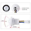 45mm Adjustable LED PIR Infrared Ray Motion Sensor Switch Time Delay Adjustable Mode Detector Switch For Home Lighting LED Lamp ► Photo 2/6