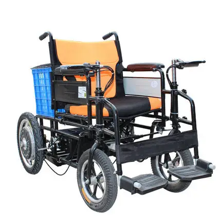 Электрический скутер инвалидная коляска складной мощный ультра-длительный срок службы батареи легкий подвижный многофункциональный для инвалидов и старых