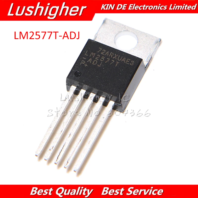 

5PCS LM2577T-ADJ TO-220-5 LM2577T TO220 LM2577 TO220-5 LM2577-ADJ New Original Free shipping