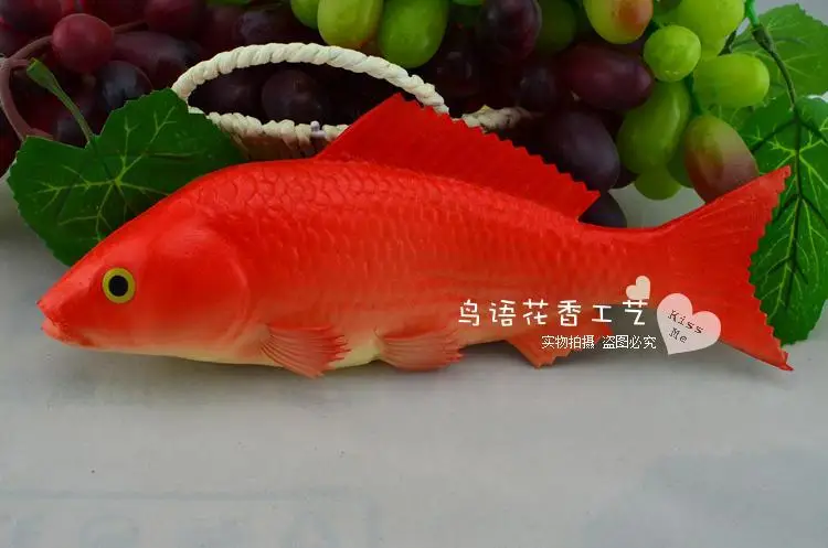 

Simulation Model PU Fake Carp Red Carp Fish Simulation Model For Seafood