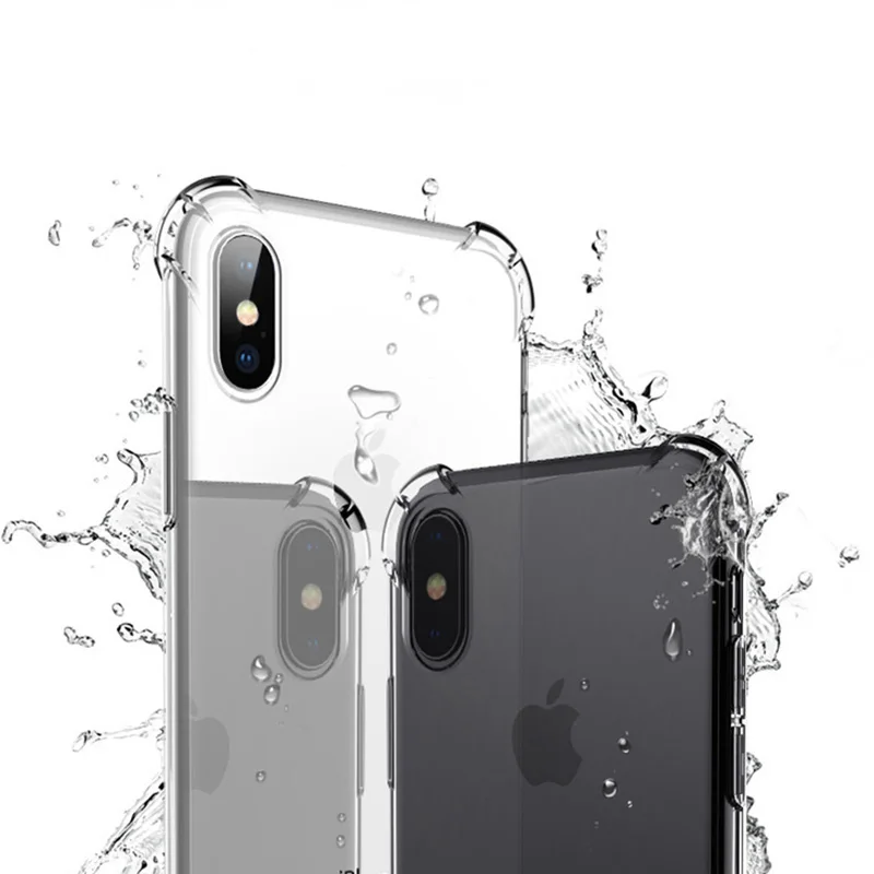 

Oppselve Armor Case For iPhone X 10 IX Capinhas Luxury Soft TPU Protective Back Cover Bumper Case For iPhoneX Coque Funda Pouch