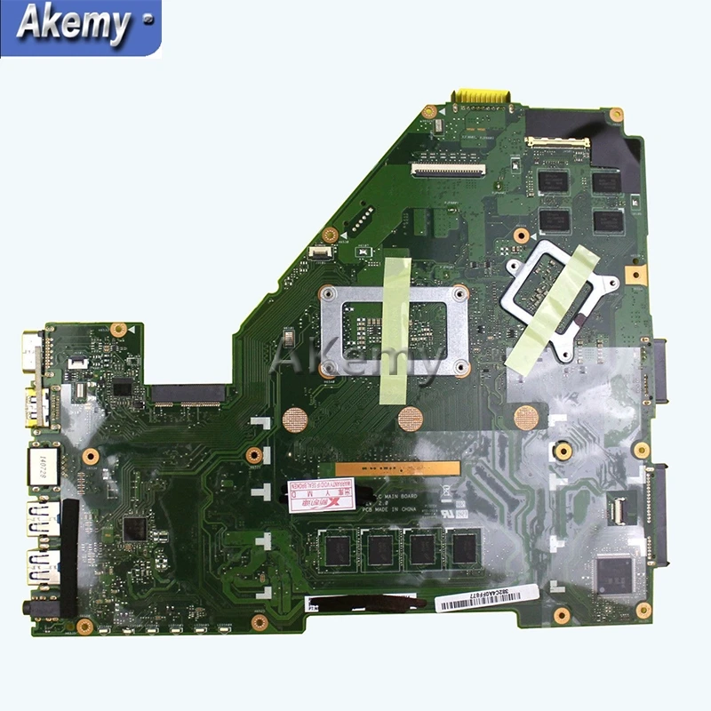 AK X550LC материнская плата для ноутбука ASUS X550LC X550LD A550L Y581L W518L X550LN Тесты оригинальная материнская плата 4GB-RAM I3-4010U GT720M