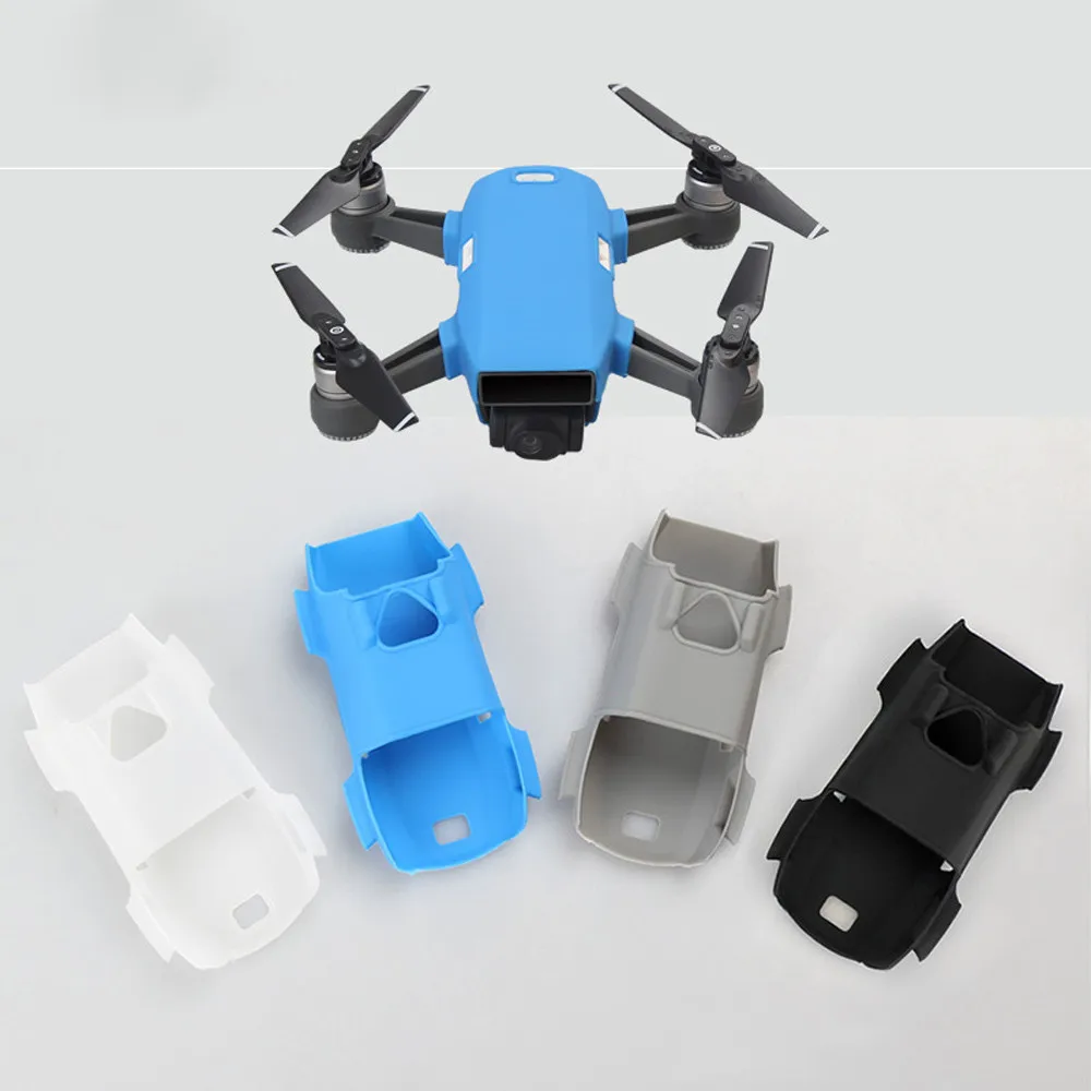 Для DJI SPARK Body силиконовый чехол Защитная крышка прочные защитные аксессуары Прямая поставка 0801