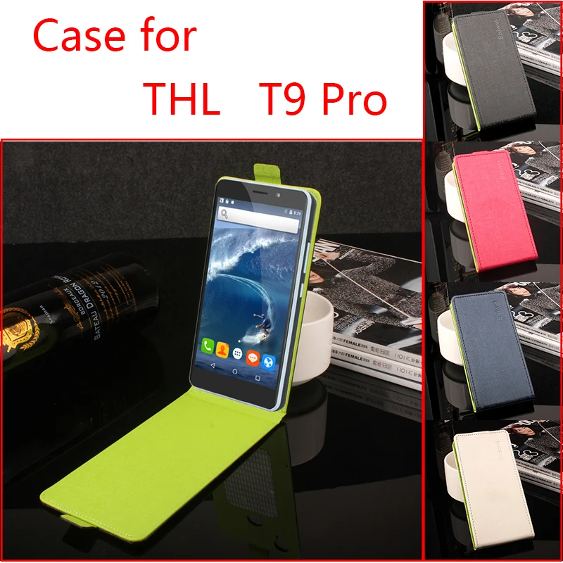 

HongBaiwei Phone Cases For THL T9 Pro Fashion Hit Color Flip PU Leather Case Cover For THL T9 Pro