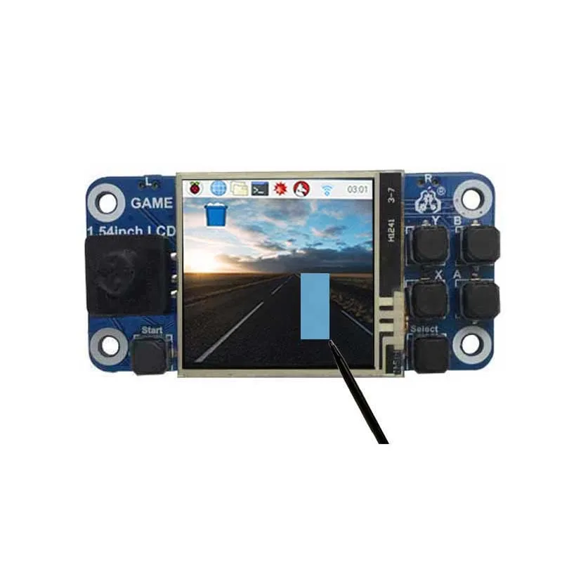 Raspberry Pi Mini game console 1 54 LCD Mini display touch screen for Raspberry pi 2B 2