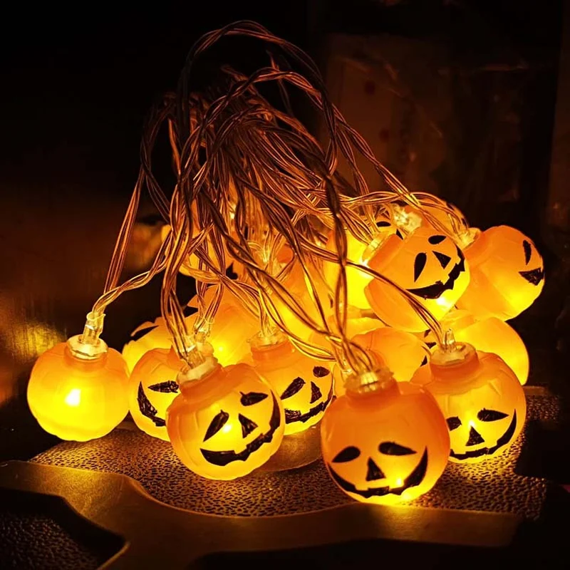 

Pumpkin Lantern Lighting LED String for Halloween Party Decoration, Ghost Festival, KTV Hotel Evening Party Atmosphere supplies