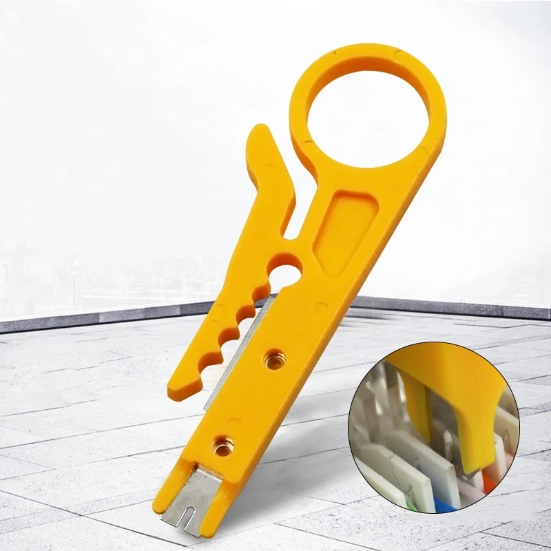 

Mini Portable Wire Stripper Knife Crimper Pliers Crimping Tool Cable Stripping Cut Line Pocket Multitool Wire Cutter Multi Tools