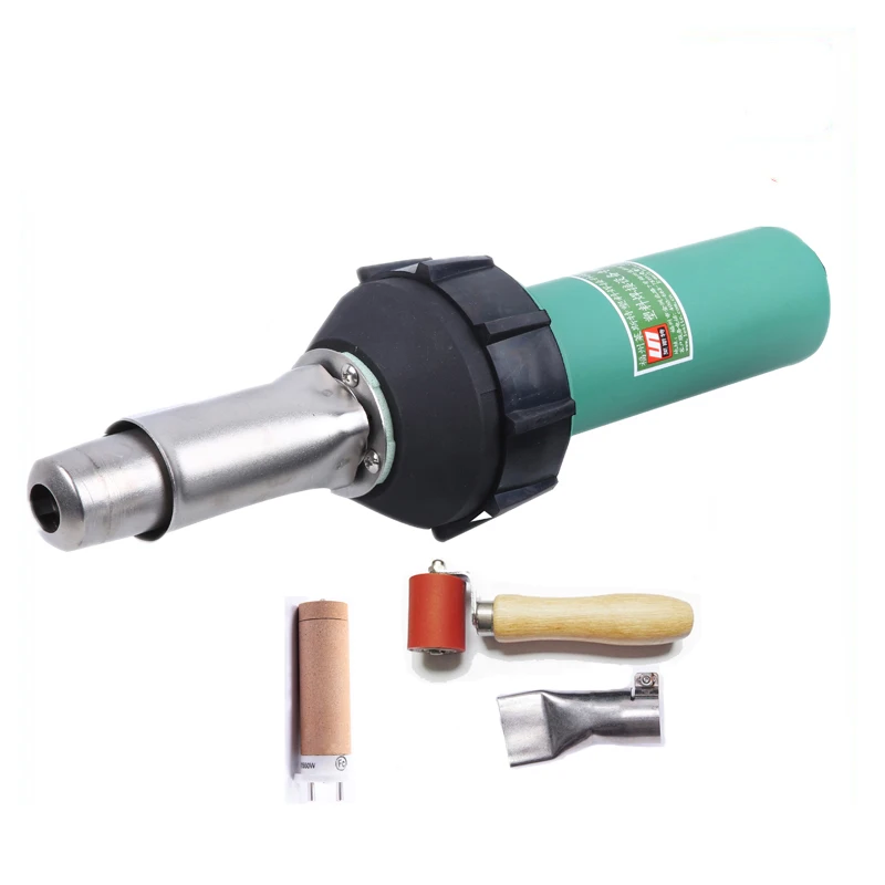 Heat gun 220V 1600W PP/PVC handle plastic hot air welding gun HDPE geomembrane hot air welder for polyethylene film welding pvc hot air plastic welder torch auto parts supply pp plastic hot air gun 700w ferramentas manuais