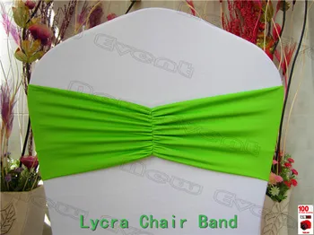 

1/2---100pcs Ruffled Spandex Bands/Lycra Band/Expand Bands/spandex chair /Chair cover For Wedding & Banquet Decoration