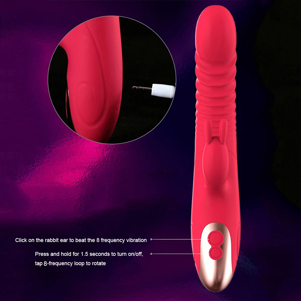 G Spot кролик вибратор перезаряжаемый женский массажер Стимулятор клитора