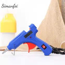 20 W Repair Tool термопистолет + 7 мм палочки термоклея высокотемпературный нагреватель расплава горячий клей пистолет