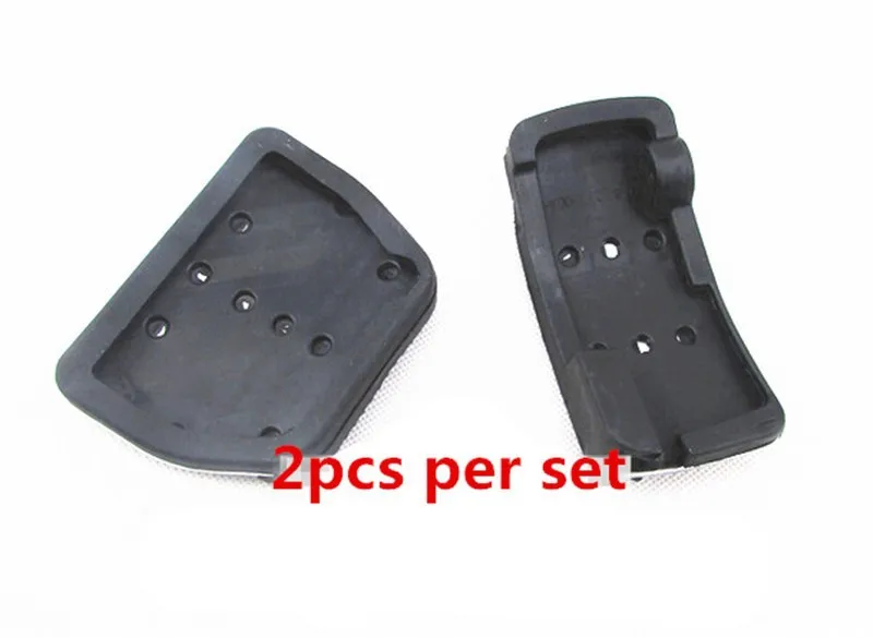 Car Foot Pedal Gas Brake Pedal For Nissan Qashqai Dualis 2008-2013 For X-Trail 2010-2013 AT Stainless Steel And Rubber 2pcs (3)