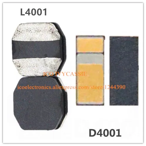 Для iPad 6 air2 LCD задний светильник катушка индуктор L4001 + с подсветкой Диод D4001 2