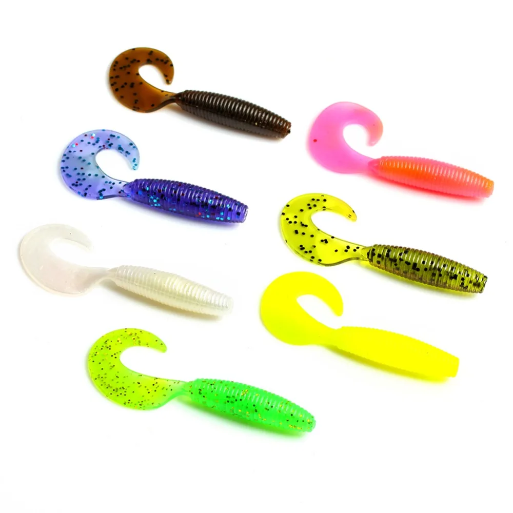 Buy Bassdash 14pcs Fishing Soft Lure Grub Worm Soft
