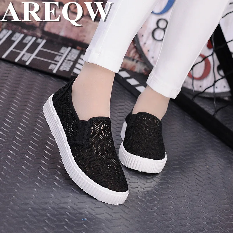 

2017 summer new mesh breathable muffins casual shoes shoes light platform comfortable casual shoes