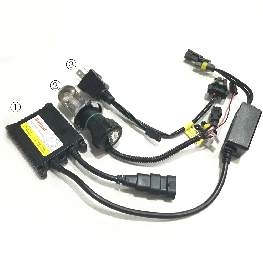 Ксеноновая лампа SKYJOYCE H4 12 в пост. Тока 35 Вт 4300K 6000K 8000K 5000K желтый 3000K hid комплект