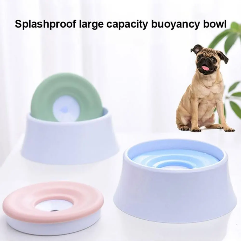 

1Pcs 2 in 1 Pet Bowl Anti-Spill No Spill Dripless Bowl Water Food Bowl for Dogs and Cats, 1200ml