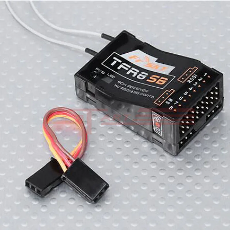 

FrSky RC 8CH TFR8SB Receiver Compatible with 2.4G Futaba FASST low shipping fee