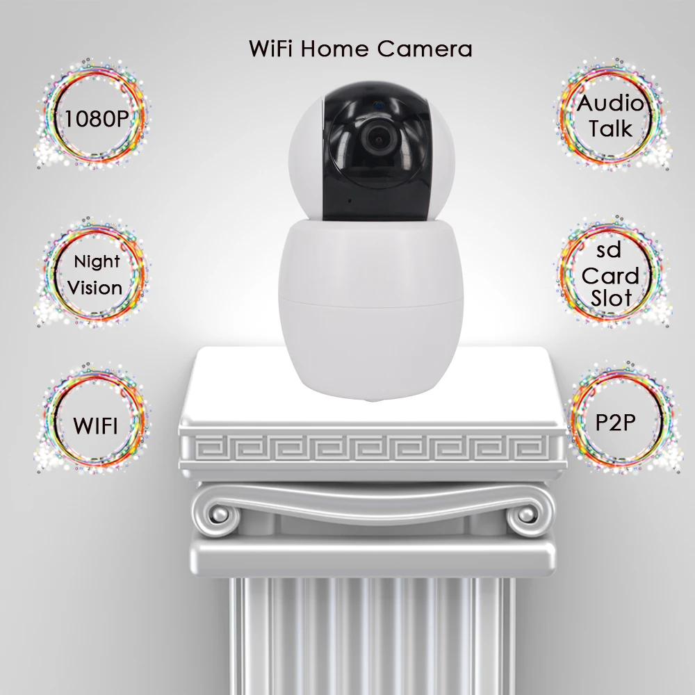 IP камера CTVMAN компактная с поддержкой Wi Fi HD 1080P|Камеры видеонаблюдения| |