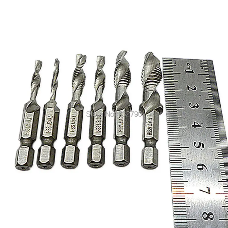 tap deburr countersink hex bit kit