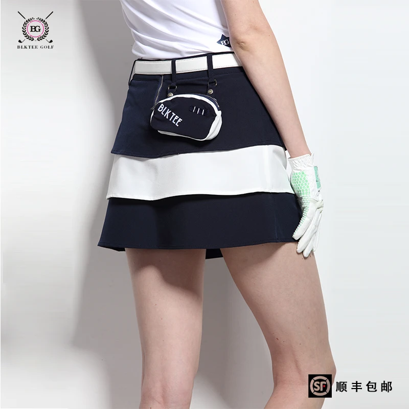 Для женщин Гольф юбки в Корейском стиле мини-юбки женский летний дышащий Быстросохнущий анти опустели короткая юбка тонкие спортивные женские