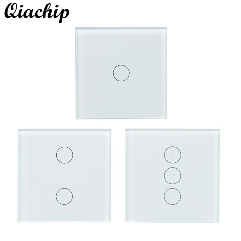 WiFi Switch Smart Home Switch Panel APP Control Touch Work With Amazon Alexa Timing Function Voice