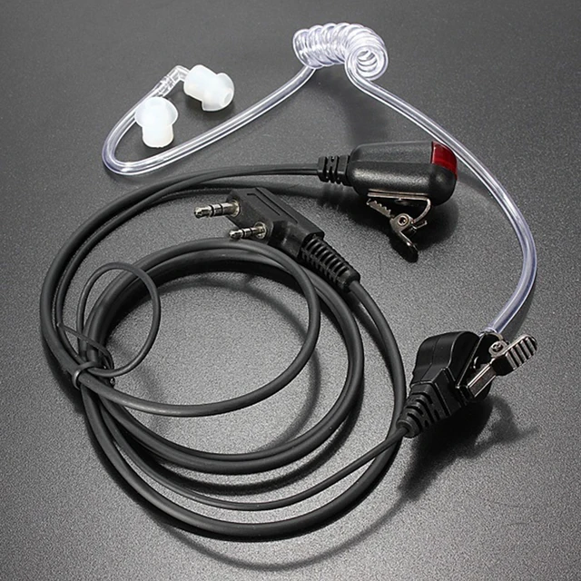 New FBI Style Cool Headset Earphone Earpiece Talkabout Radio Walkie Talkie 2 Pin Auriculares Headset