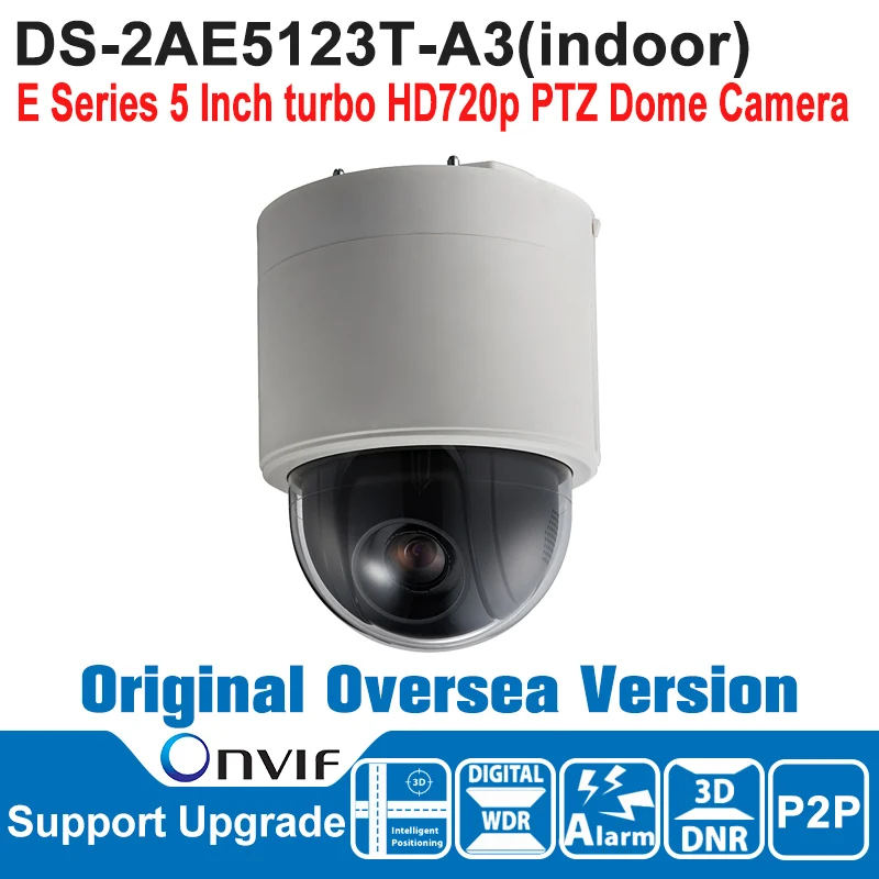 

2017 new DS-2AE5123T-A3 HIK PTZ Camera 720P 5 Inch turbo HD720p PTZ Dome Camera Speed Dome Camera ONVIF CMOS 3D DNR