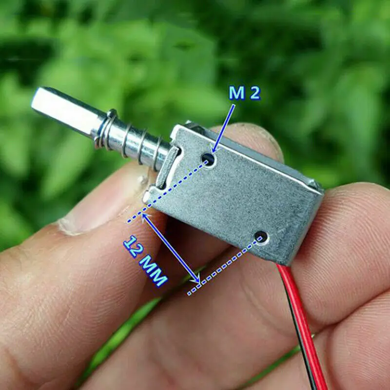 1pcs DC5V~6V Micro solenoid Small inhaled Push-pull solenoid DIY
