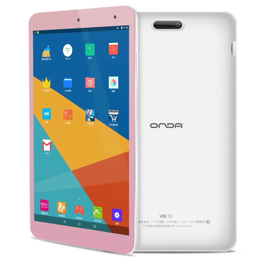 Оригинал Onda SE Android5.1 V80 Tablet PC Intel Baytrail Z3735F Quad Core 1.33 ГГц 8.0 &quotOGS IPS Экран 2 ГБ 32 Bluetooth 4.0 OTG