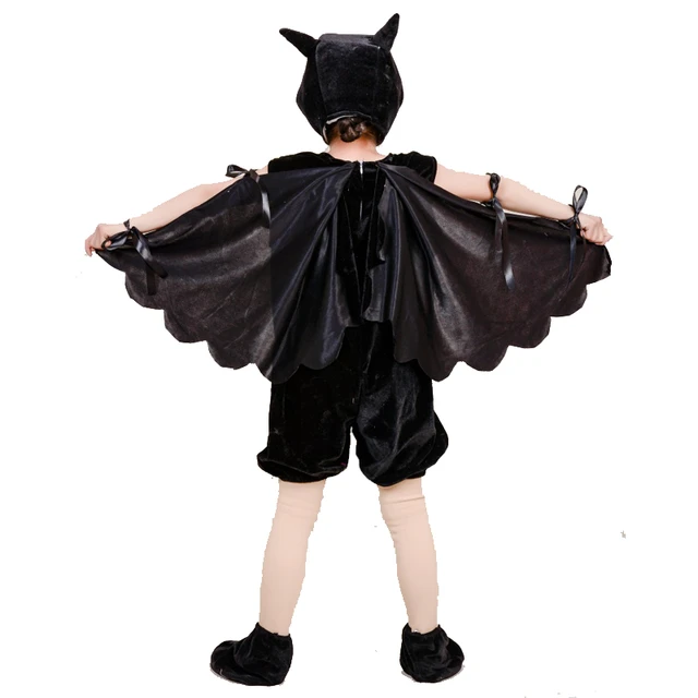 Disfraz de Cosplay para niños, capa de fieltro de búho, pavo real, alas de  pájaro con máscara para niñas y niños, capa de fiesta de Halloween -  AliExpress