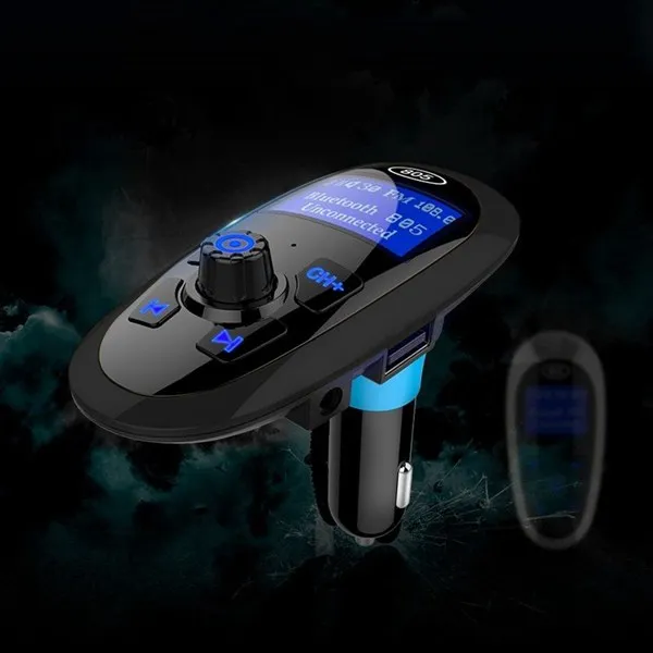 

New Car Charger Bluetooth MP3 Player Hands-free Adapter with FM Transmitter Black