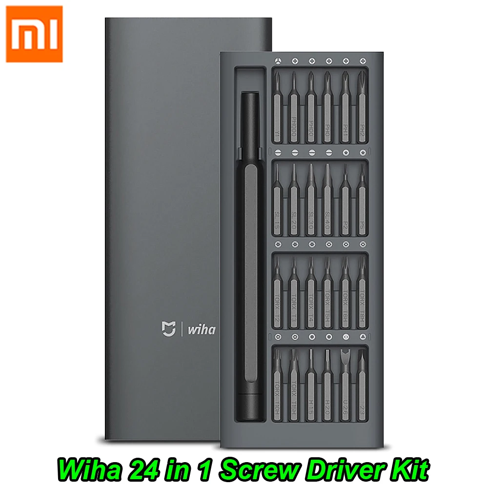 1202.37 руб. 30% СКИДКА|Xiaomi Mijia Wiha ежедневное использование винт комплект 24 прецизионные магнитные биты Alluminum коробка отвертка инструмент xiaomi умный дом Комплект-in Умный пульт управления from Бытовая электроника on Aliexpress.com | Alibaba Group