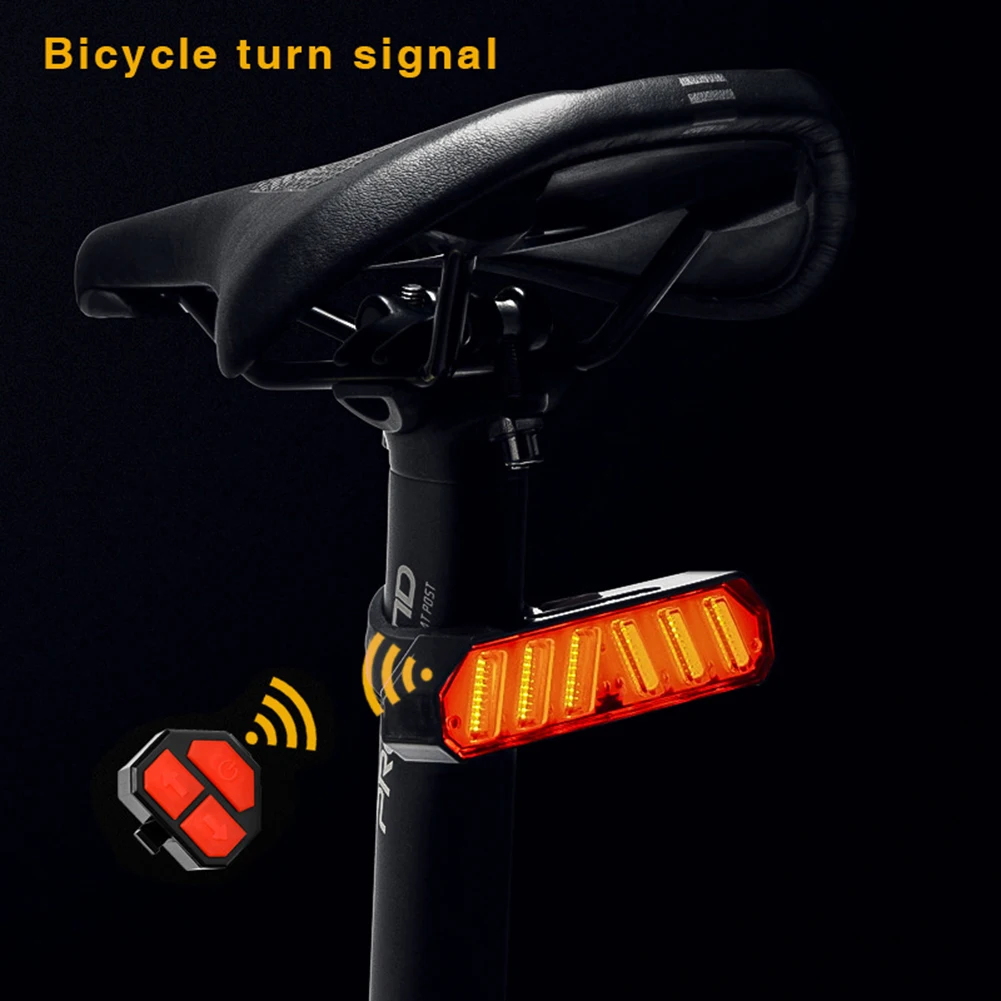 Discount Mountain Bike LED Taillight Intelligent Remote Control Turn Signal Warning Light 3 Discount Mountain Bike LED Taillight Intelligent Remote Control Turn Signal Warning Light 3