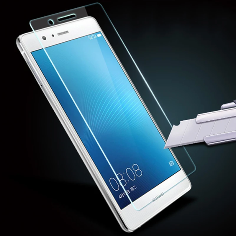 Премиум Закаленное стекло для Huawei P9 Lite 2.5D 9H защитная пленка Взрывозащищенная
