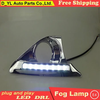 

Car styling For Toyota Camry LED DRL 11-14 For Camry High brightness guide LED DRL led fog lamps daytime running lights B style