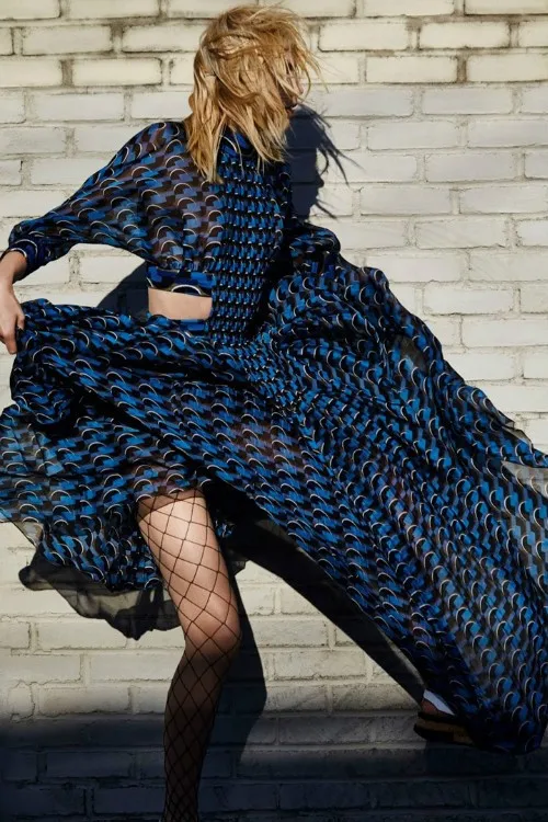 

2019 new Blue long sleeve jacquard print horn dress summer autumn spring Sexy evening Party Bodycon wholesale womens clothing