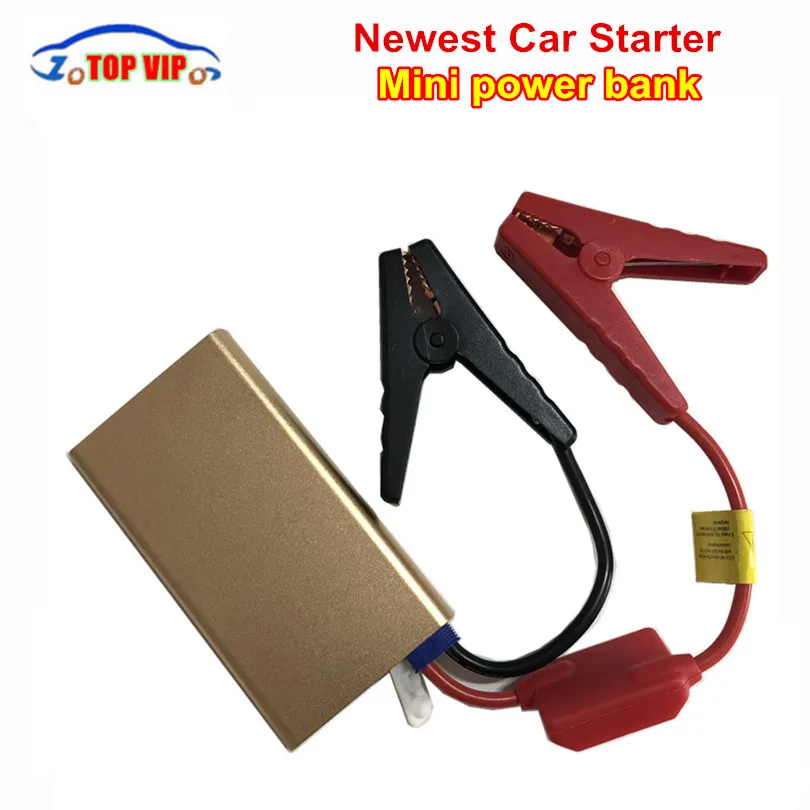 

TM23 New Mini Portable 12V Car Battery Jump Starter Auto Jumper Engine Power Bank Starting Up To 2.0L Car Start